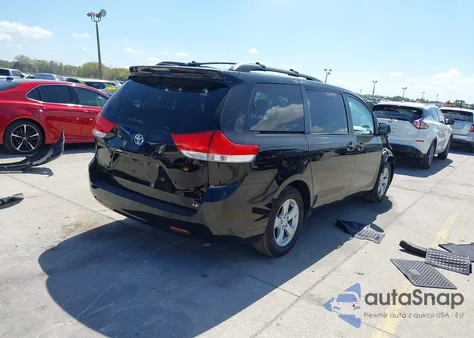 2012 Toyota Sienna Le V6 8 Passenger from USA, damaged, VIN 5TDKK3DCXCS229022